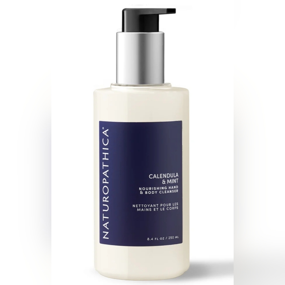 NATUROPATHICA-Calendula & Mint Nourishing Hand & Body Cleanser 8.4FL.OZ. EXP9/25